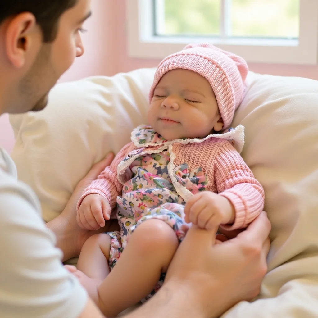 13 Inch Pascale Soft Silicone Reborn Baby Doll Girl Full Body Newborn