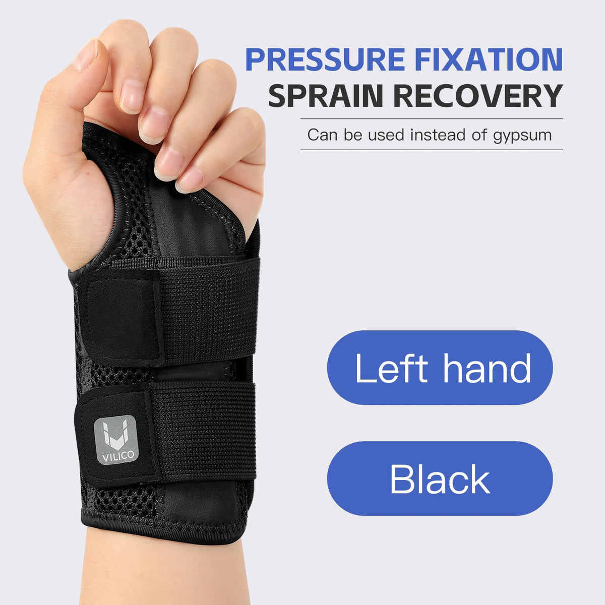 Carpal Tunnel Support Wrist Brace Splint for Pain Relief 1PC