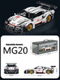 1:14 Building Block Supercar Model Kit DIY Assembly Plastic Educational Toy