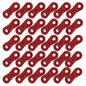 30pcs Camping Guyline Tensioners Rope Fasteners Cord Adjusters Tent Awning