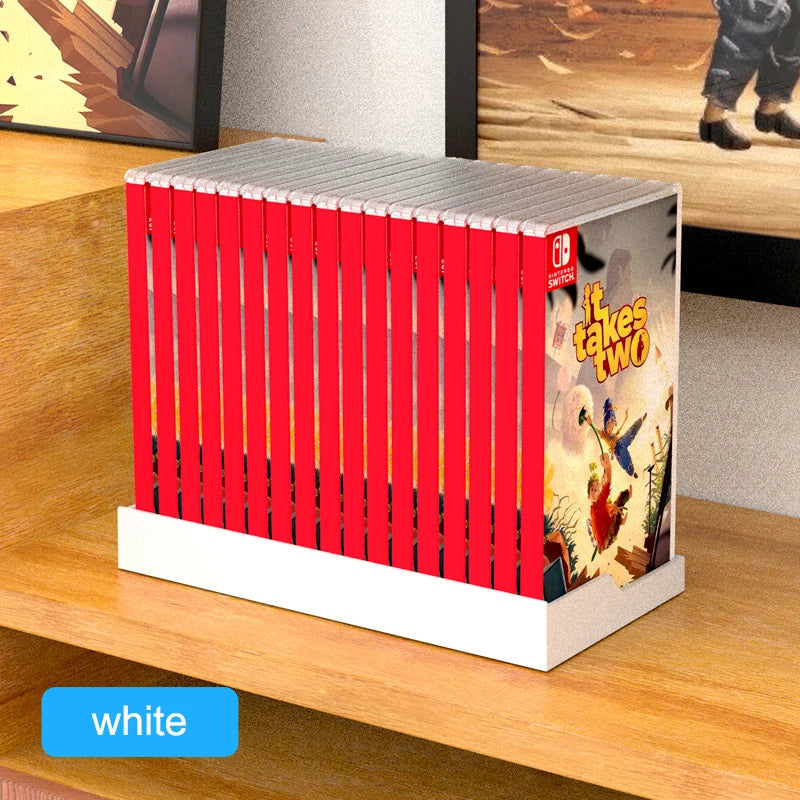 Storage Rack for Nintendo Switch OLED Game Discs Display Holder Stand 12 Slots