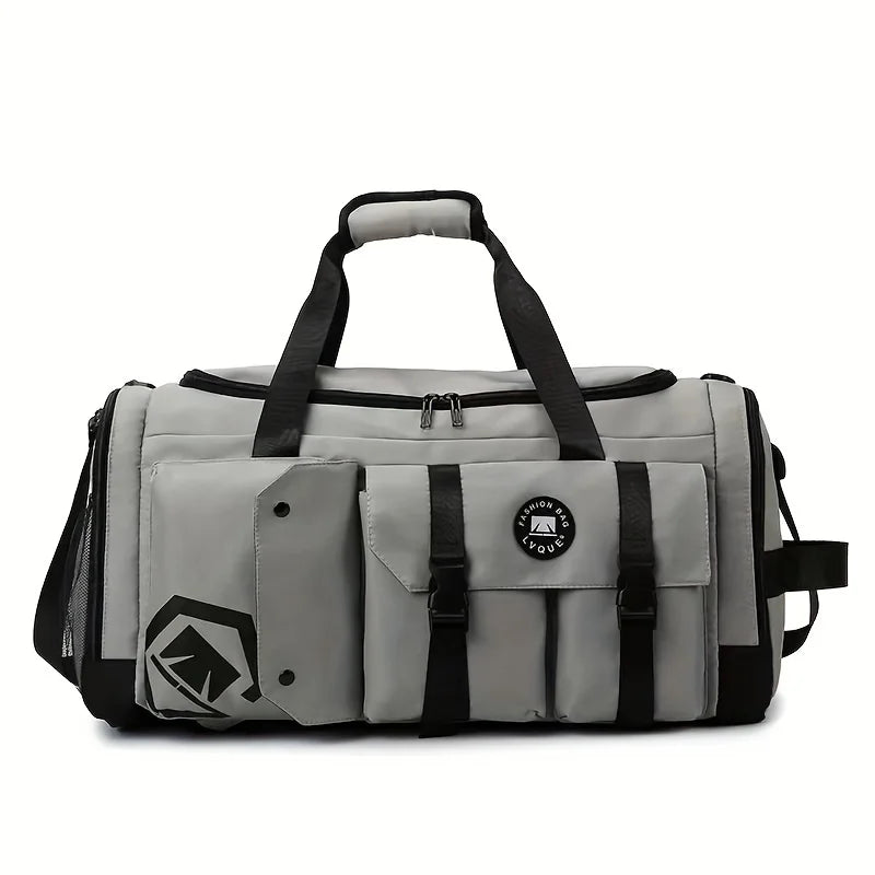 Large Travel Gym Backpack w/ Wet Dry Separation & Shoe Compartment Bag