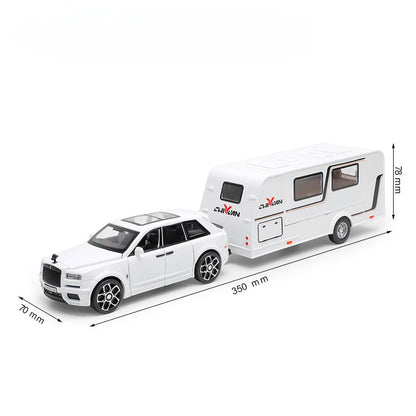 1/32 Cullinan RV Car Diecast Alloy Toy Model Off-road Vehicle for Boys
