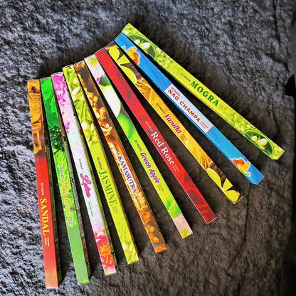 4/10/25 Small Boxes Incense Sticks Mixed Scents for Home Fragrance Meditation