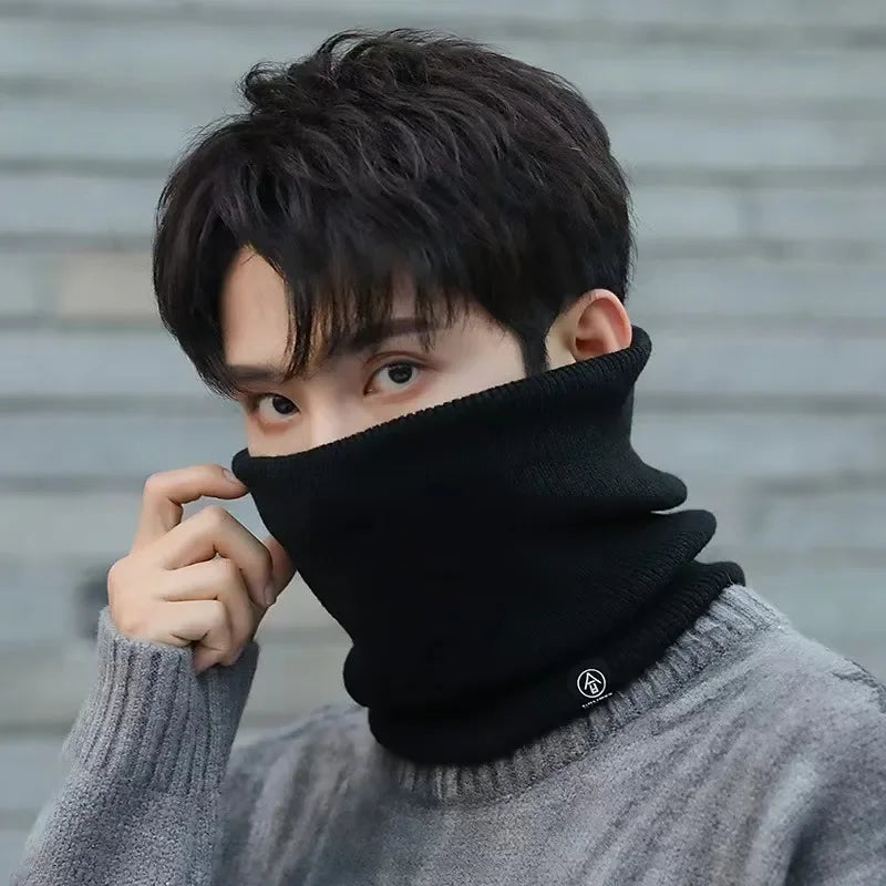 Men Face Cover Neck Warmer Scarf Winter Thermal Fleece for Women Ski