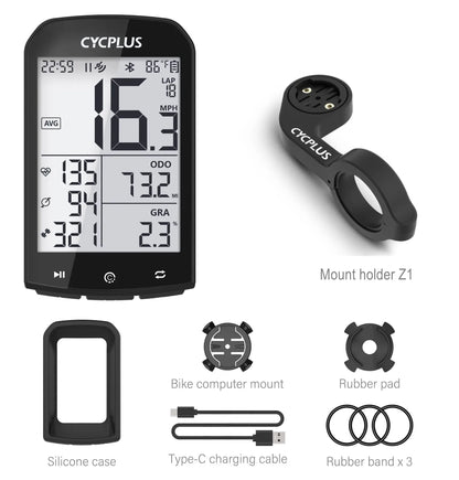 GPS Bike Computer Wireless CYCPLUS M1 Waterproof Speedometer Odometer ANT+ Bluetooth5.0 Cycling Bicycle Accessories-EXPROTAS
