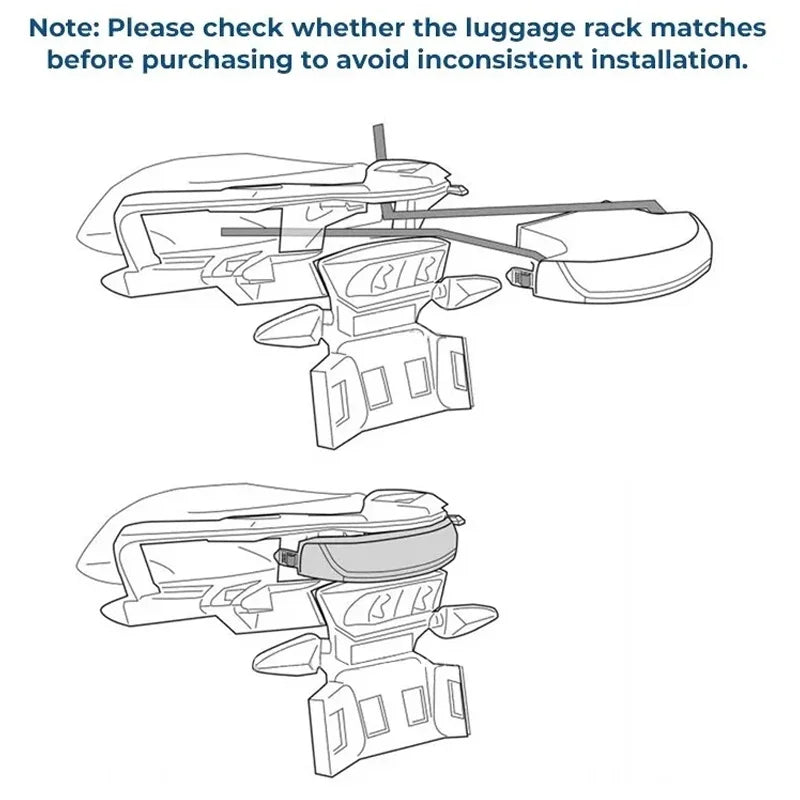 Luggage Rack Under Bag For BMW R 1250 GS 1200 R1250GS R1200GS LC F750GS F850GS Accessories Travel Storage Tool Waterproof Bags-EXPROTAS