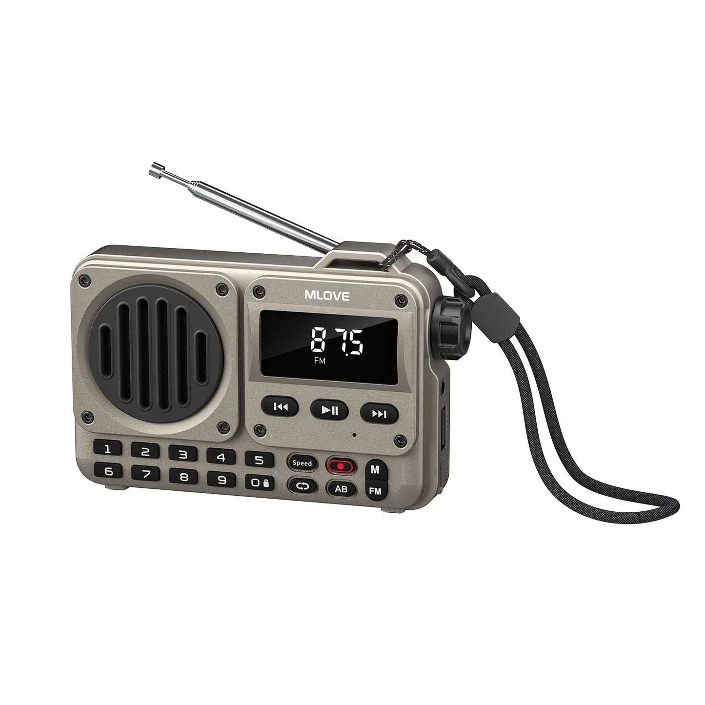 Portable Bluetooth Speaker Mini FM Radio MP3 Player USB TF Card Audio
