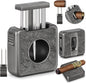 Cigar Punch Holder Cutter 4 in 1 Stainless Steel Portable Tool for 60 Ring Gauge