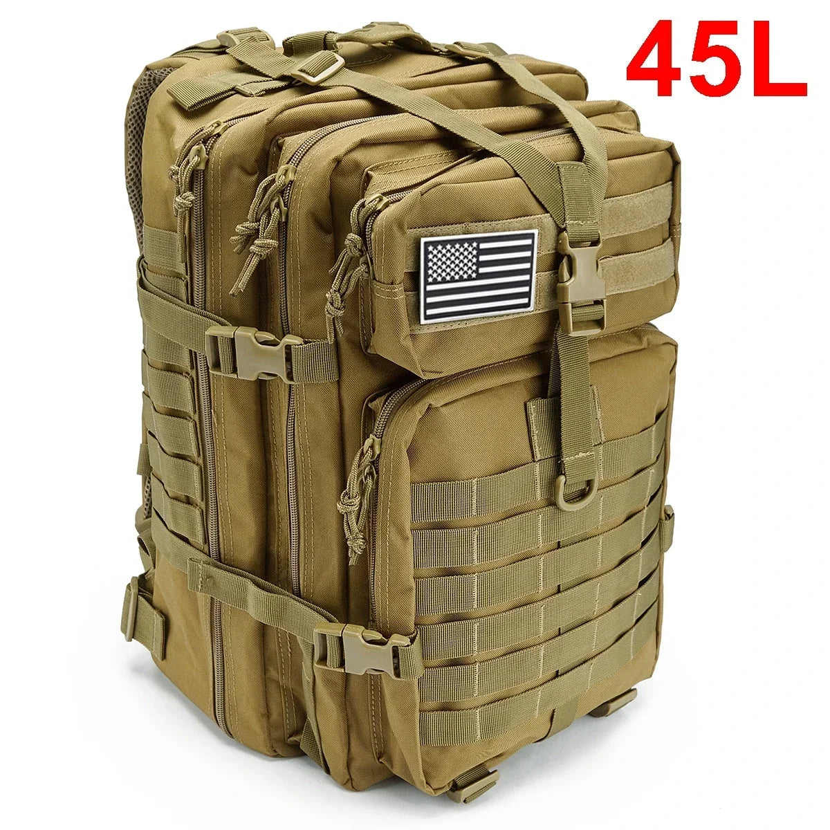 30/50L Tactical Backpack Survival Bag for Outdoor Hiking Hunting EDC