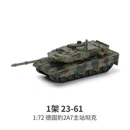 1:72 Tank Model Building Assembly Toy Gifts Educational Decor Collectibles