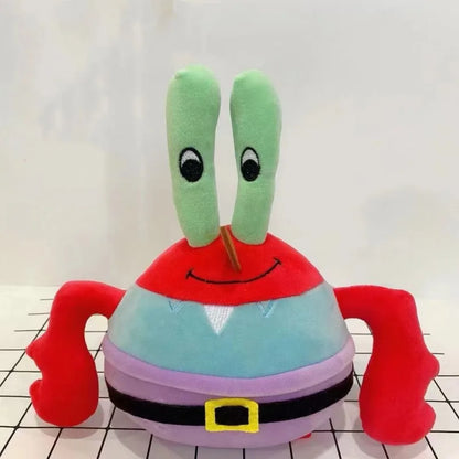 35cm SpongeBob Patrick Star Plush Stuffed Animals Bag for Kids Toys