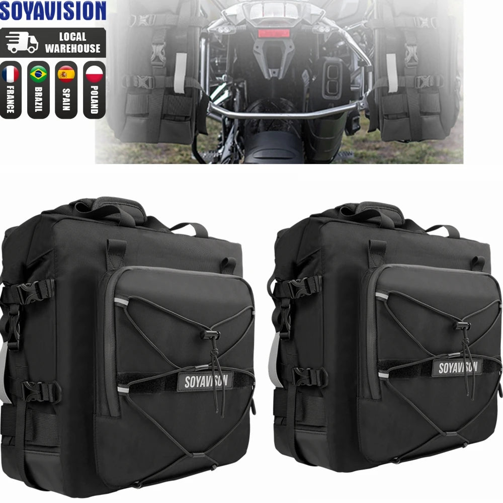 Waterproof Motorcycle Saddlebag Side Bag for BMW R1200GS Honda Yamaha