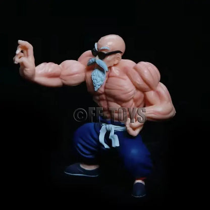 10cm Dragon Ball Master Roshi Figure Kame Sennin Figurine PVC Action Figures Collection Model Toys for Children Gifts-EXPROTAS