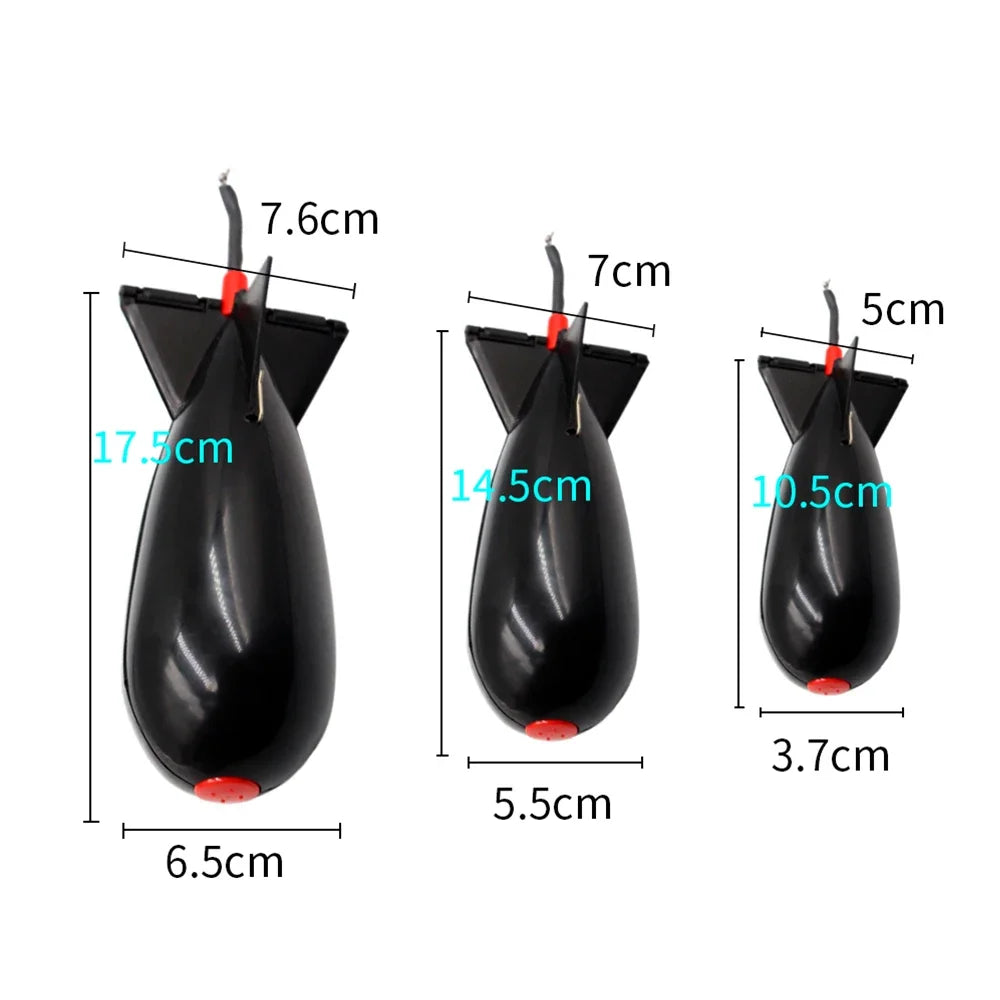 Carp Fishing Bait Holder Spod Rocket Feeder Float Portable Small Accessories