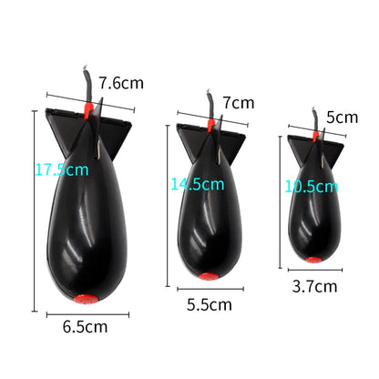 Carp Fishing Bait Holder Spod Rocket Feeder Float Portable Small Accessories