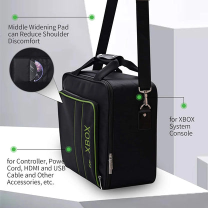 Carrying Case For Xbox Series X S Console Travel Bag with Controller Accessories