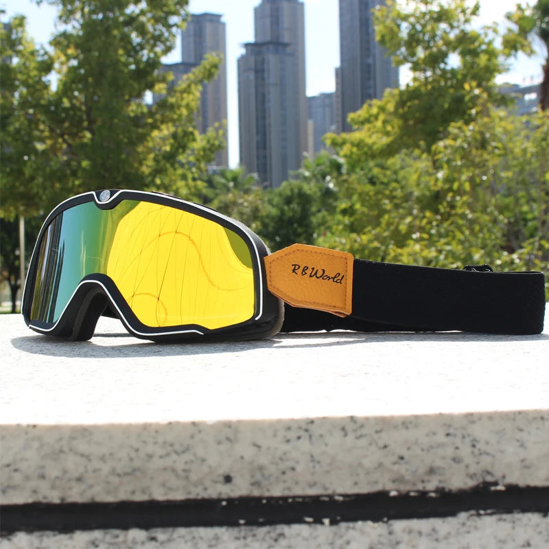 Moto Motorcycle Sunglasses Goggles ATV MX Helmet Riding Safety Protective Eyewear