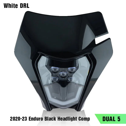 POWERZONE LED Headlight for KTM EXC XCF SX-F SMR Enduro Dirt Bike 2014-2023