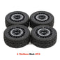 4Pcs Pre-Glued On Road RC Wheels Tyres 12mm Hex TT-01 TT-02 XV-01 WR8