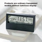 Digital Temperature Clock LED Display Weather Humidity Alarm Desktop