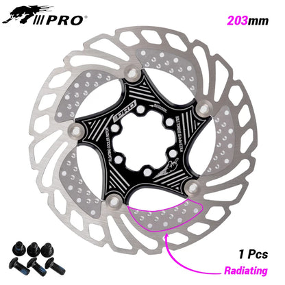 IIIPRO Floating Brake Rotor 160/180/203mm Cooling Disc for MTB DH Downhill Bikes