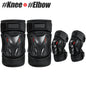 1Pair Knee Pad Elbow Protector Breathable Support for Outdoor Motorcycle