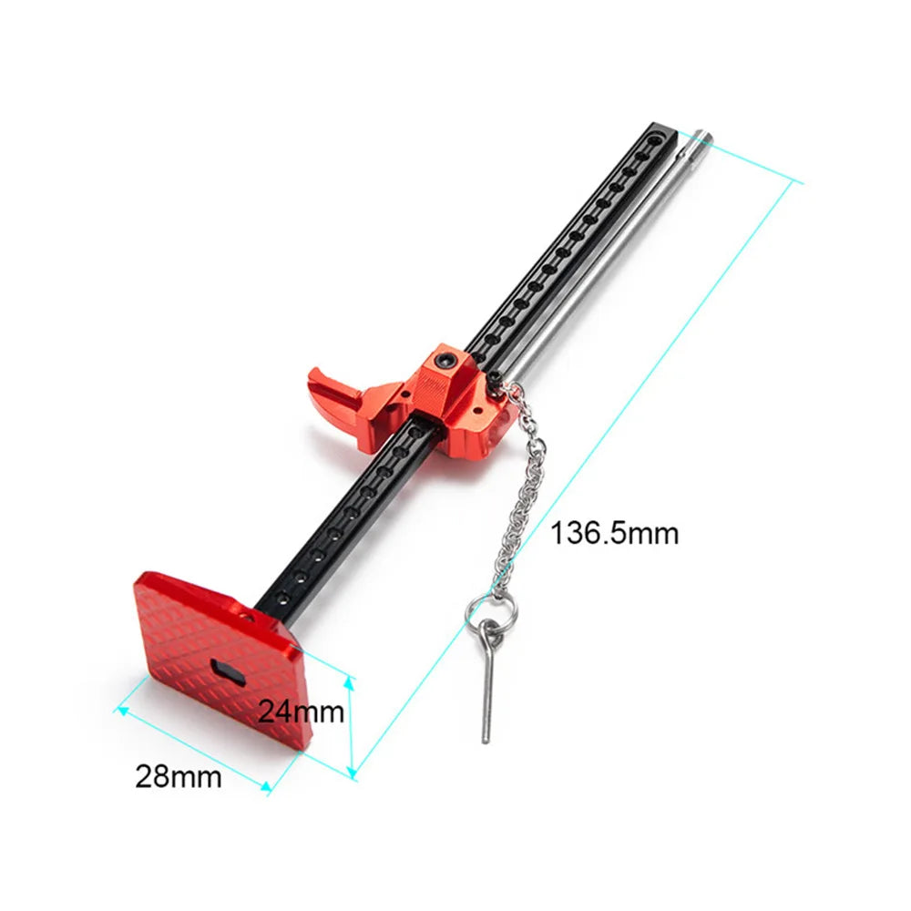 1:10 RC Crawler Metal Sliding Jack Tool Axial SCX10 CC01 D90 D110 TF2