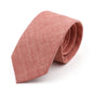 Men Tie Solid Slim Skinny Plain Wedding Party Ties Sage Green Pink Orange