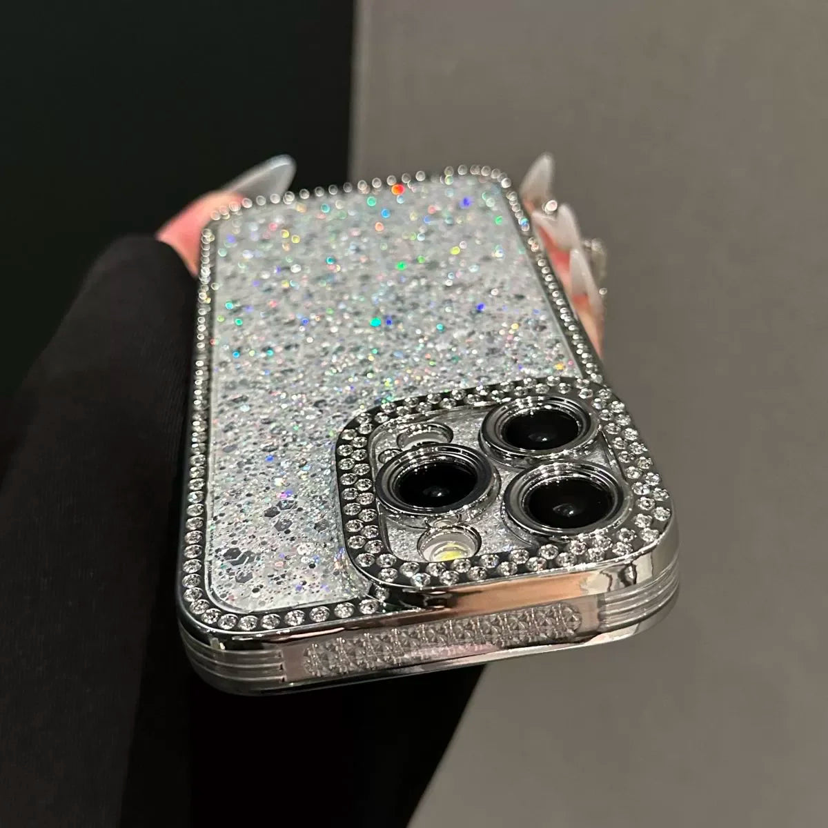 Bling Diamond Clear Case for iPhone 11-15 Pro Max Plus Soft Shockproof Cover