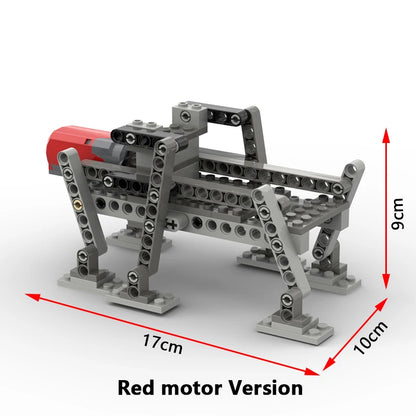 2024 NEW MOC Remote Control Walking Robotic for Motorized AT-TE Frame Six Legged Walker Model Education DIY Blocks Toys Gifts-EXPROTAS