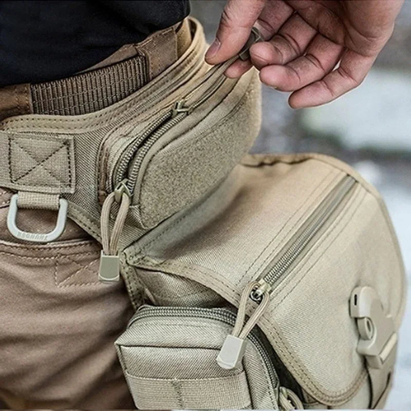 Waterproof Leg Wrap Outdoor Fishing Hiking Camping Belt Oxford Cloth