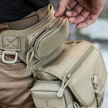 Waterproof Leg Wrap Outdoor Fishing Hiking Camping Belt Oxford Cloth