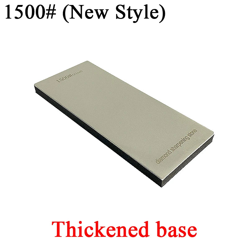 Diamond Knife Sharpening System 15° Whetstone Tool w/ Non-Slip Base