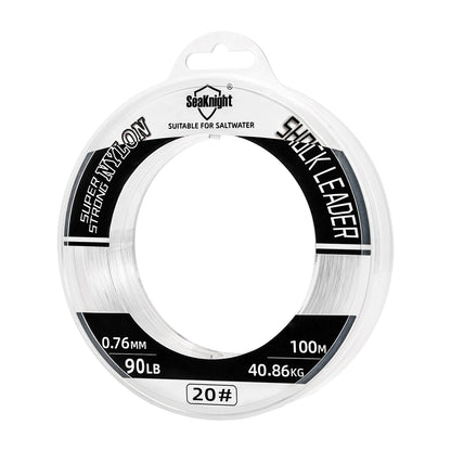 Monofilament Nylon Fishing Line 100M 50LB Anti-Wear Fast Sinking