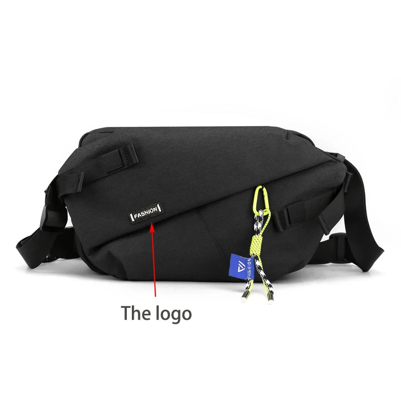 Nylon Belt Bag Waist Pack Travel Chest Pouch Unisex Men 2026