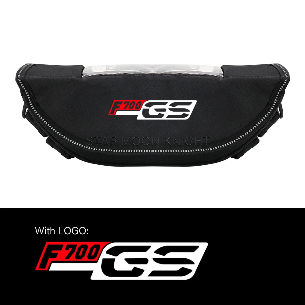 Waterproof Handlebar Tool Storage Bag for BMW R1250GS R1200GS F850GS F750GS