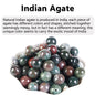 Natural Stone Beads 4-12MM Round Loose Gemstone for DIY Jewelry Making