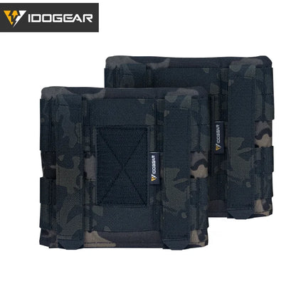 IDOGEAR Tactical Side Plate Pouch For JPC2.0 AVS Vest Molle Hunting Camouflage Side Pouch 35107
