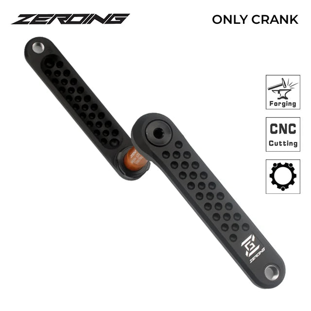 ZEROING Road Folding Bicycle Crankset 10/11/12speed Single Chainring 40/42/44/46/48T With Bracket Bottom BSA For Gravel Bike-EXPROTAS