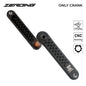 ZEROING Road Folding Bicycle Crankset 10/11/12speed Single Chainring 40/42/44/46/48T With Bracket Bottom BSA For Gravel Bike-EXPROTAS