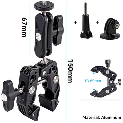 Bike Handlebar Mount Selfie Stick for GoPro Insta360 DJI Accessories