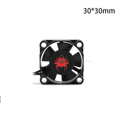 25/30/40/50mm RC Cooling Fan 5-12V for ESC Motor Heat Sink Futaba Plug 16380RPM