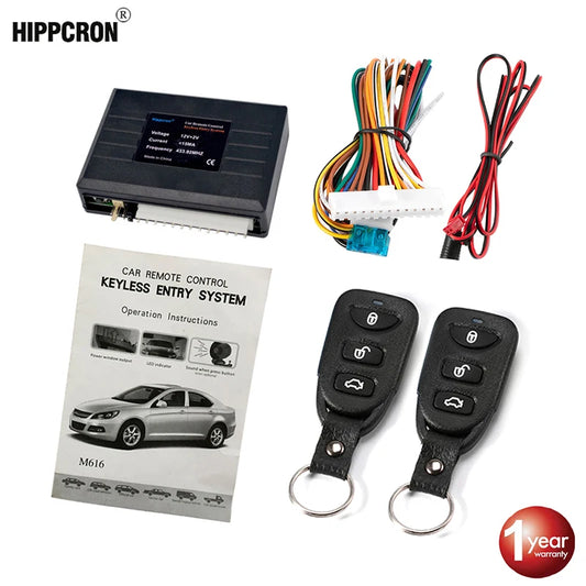 Car Remote Central Locking System Keyless Entry Anti-Theft Vehicle Security