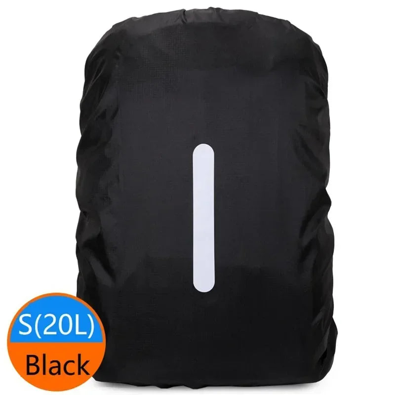 Waterproof Backpack Rain Cover Outdoor Travel Bag Protector Safety Cap