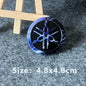Decal Lightning Blue Yamaha 3D Emblem Stickers for Car Motorcycle