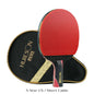 Huieson 5/6 Star Table Tennis Racket Carbon Offensive Ping Pong Racket Paddle with Cover Bag-EXPROTAS