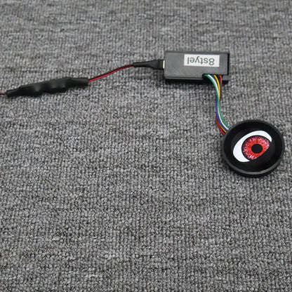 New Dynamic LED Car Headlights Devil Eye LED Eye Light Headlight Assembly Modified Eagle Eye Light Cars Accessories-EXPROTAS