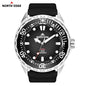 NORTH EDGE TRITON 2025 Solar Dive Watch Men 300M Waterproof Stainless Steel
