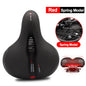 Comfort Bike Saddle Hollow Breathable Shockproof Seat for MTB Road Men/Women